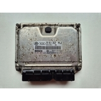 Блок управления двигателя skoda октавия 1.8 турбина 0261207436 06a906032hj