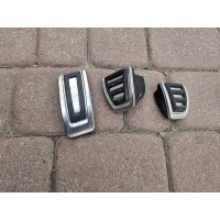 Накладки на педали gti хромированные volkswagen гольф 7 vii 5q1721647a