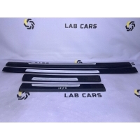 Комплект накладок порога s-line Audi a6 c6 2007 4f0853373, 4f0853374, 4f0853375, 4f0853376