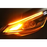Света drl светодиодный красные поворотники dynamiczne animacja