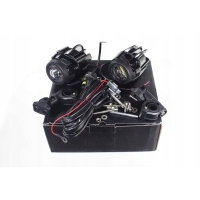 Лампы туманки светодиодный комплект motocykl quad 12v 40w 6000k oxf-068 ox