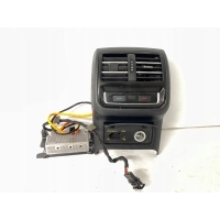 Решётка вентилятора туннель блок розжига volkswagen passat b8 5q0907155c 3g0864298k