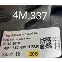 Накладка двери передней левой Audi Q8 I (2018—2023) 2018 4M8867439H