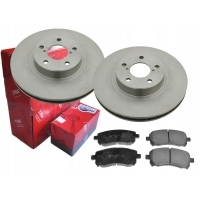 Тормозные диски колодки trw передняя subaru forester sf 276mm