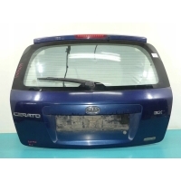 Крышка багажника задняя kia cerato хэтчбек 5d темно - синий 1c