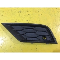 Решетка в бампер Перед. Volkswagen Tiguan 2 2016-2020 5na853665
