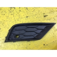 Решетка в бампер Перед. Volkswagen Tiguan 2 2016-2020 5na853666