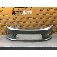 Бампер Перед. Volkswagen Polo 5 2015-2020 6RU807221A