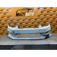 Бампер Перед. Volkswagen Polo 5 2015-2020 6RU807221A