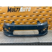 Бампер Перед. Volkswagen Polo 5 2015-2020 6ru807221a