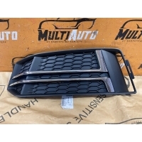 Решетка в бампер Перед. Audi A4 B9 2015-2020 8w0807681f