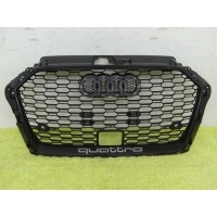 Решетка радиатора audi a3 8v3 8v4 8v5 8v7 quattro рестайлинг 16-20 rs3 хороший