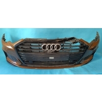Audi a6 c8 quattro 2.0 tdi 22r бампер передняя решетка pdc в сборе 4k0807065c