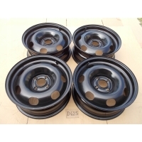 4× колесо штампованное citroen oe citroen ds3 c4 peugeot 307 308 6.5