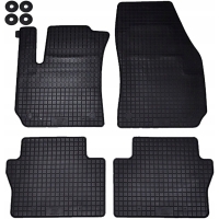 Коврики резиновые для opel zafira b 2005-2012 bezzapachowe стопор
