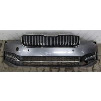 Бампер передняя передний skoda superb 3 iii 3v0 рестайлинг 19-24