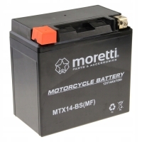 Аккумулятор гелевый mtx14-bs ytx14-bs 12ah moretti