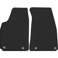Коврики резиновые alphacar audi a4 b7 2 szt,