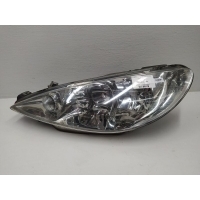 Фара левая Peugeot 206 2005 9628666880