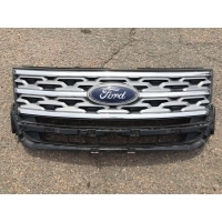 Решетка радиатора Ford Explorer 5 restailing 2018 JB5Z8200AK, JB538200AB1GD4