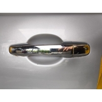 Ручка двери наружная передняя левая Mitsubishi L200 (2006-2015) Пикап 2013 5716A032, 5716A033