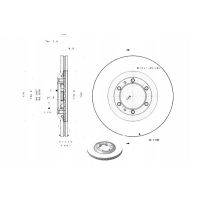 Brembo тормозные диски тормозной 2шт . great wall hover h5
