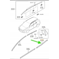 Накладка отсек tzp - mazda cx-7 2007-2012 eg2150660k