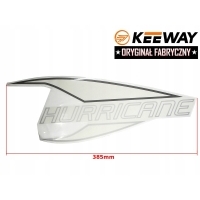 Наклейка keeway дефлекторы задняя правый белый оригинал
