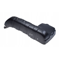 Крышка левая plastiku задняя shineray xy250st-4b