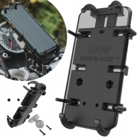 Ram mount крепление мотоцикл на телефон quick-grip