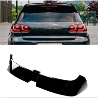 Аэродинамический козырек volkswagen гольф vi 6 mk6 gti look oettinger чёрный блеск абс !