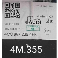 Обшивка стойки Audi Q8 I (2018—2023) 2018 4M8867239