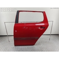 Дверь боковая задняя левая Skoda Fabia mk2 (5J) 2010