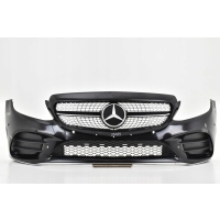 Мерседес c - klasa w205 205 2019 - amg line бампер передний