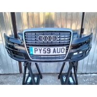 Бампер голый переднего audi a6 c6 рестайлинг s - line ксенон омыватели 2009 - 2012 lz9y