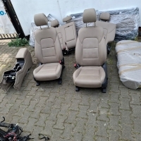 Hyundai тусон ii 2 iii 3 15 - 20 комплект сидения кожа бежевые отличный состояние