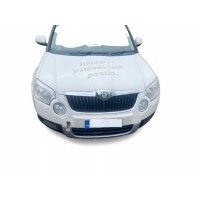 Skoda йети в сборе передняя капот бампер крыло лампы радиаторы