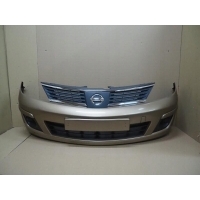 Бампер передний в сборе nissan tiida