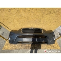 Бампер передний Hyundai Santa Fe 2 поколение [рестайлинг] 2011