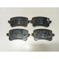Колодки тормозные задние дисковые к-кт VAG Golf V (2003 - 2009) 3C0698451F