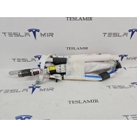 Подушка безопасности боковая (шторка) левая Tesla Model Y 2022 1490551-00,1675065-00,1494610-00