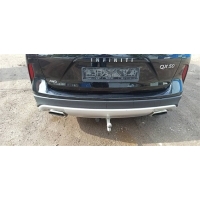 Бампер задний Infiniti QX50 II (2017—2025) 2019 HEM22-5NA0J