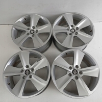 4× колесо алюминиевая seat oe 5f0601025b 7.5