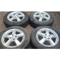 4× колесо алюминиевая dezent renault clio 6.0