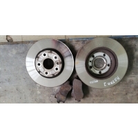 Комплект тормозные диски тормозной 276mm колодки передняя opel astra j 2009-