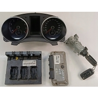 Volkswagen гольф vi 6 2011 год 1.4 16v комплект стартовый блок управления