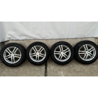 4× колесо алюминиевая dezent audi a3 a4 passat b5 b6 b7 b8 touran гольф v vi vii 7.0