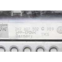 Нижняя юбка бампера volkswagen amarok 2h_ , s1b 2h7807502c 2.0l дизель 132kw