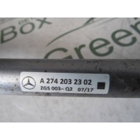 Трубка охлажд. жидкости металлическая Mercedes C W205 2017 A2742032302,A2742030582