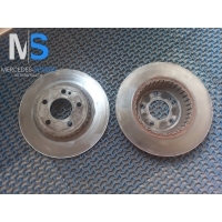 Диск тормозной задний Mercedes C W205 2016 A0004230512,0004230512